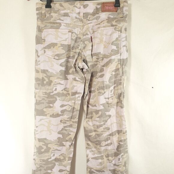 Girls Levi's Pants Levi's 517 Pink Camo Pants Sz 16 Levi Jeans - Picture 3 of 6